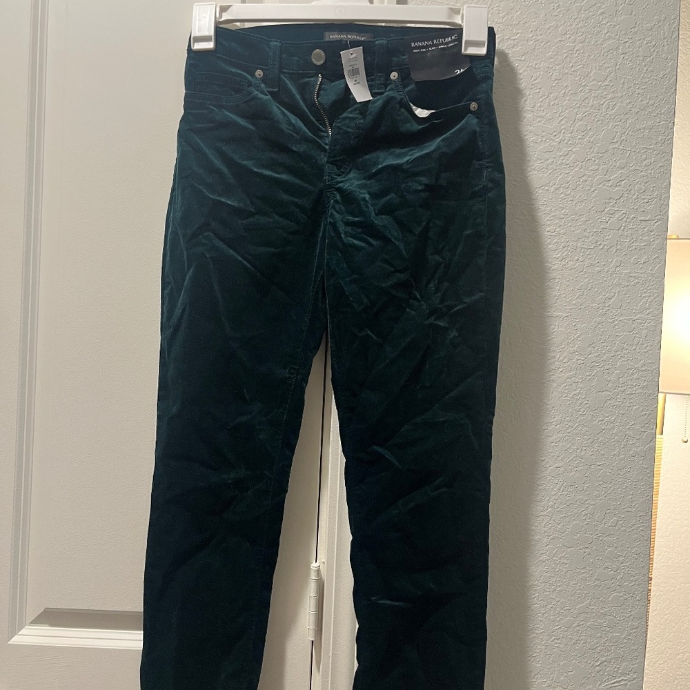 Banana Republic Velvet Pants